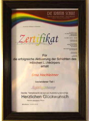 Erna Hochleitner - Energiearbeit Erna Hochleitner - Energiearbeit